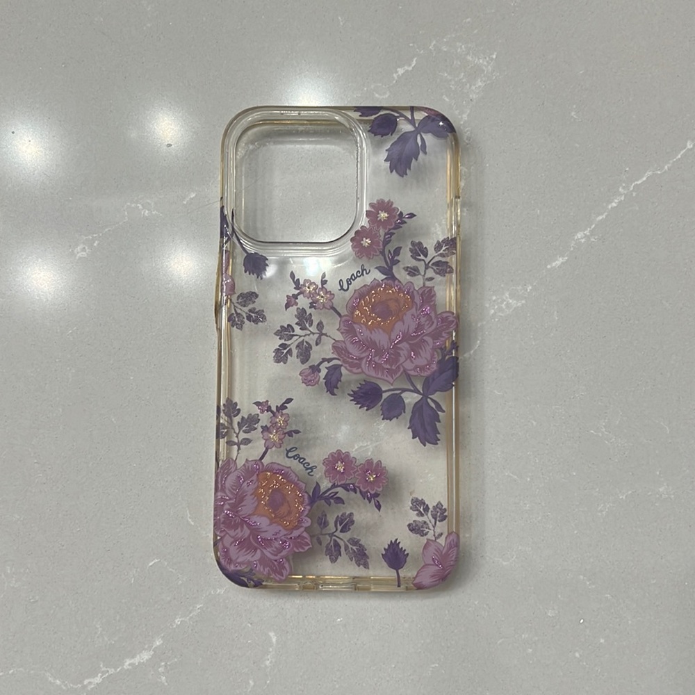 Authentic Coach phone case - Picture 3 of 4